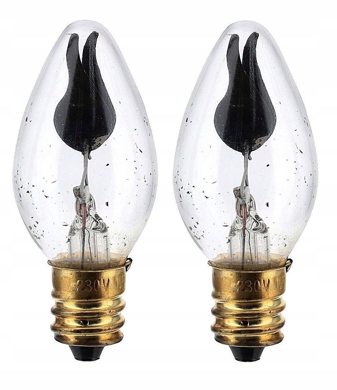 Spare E14 bulbs for nativity scene – flashing flame 220V, 2 pieces Manufacturer code 86072