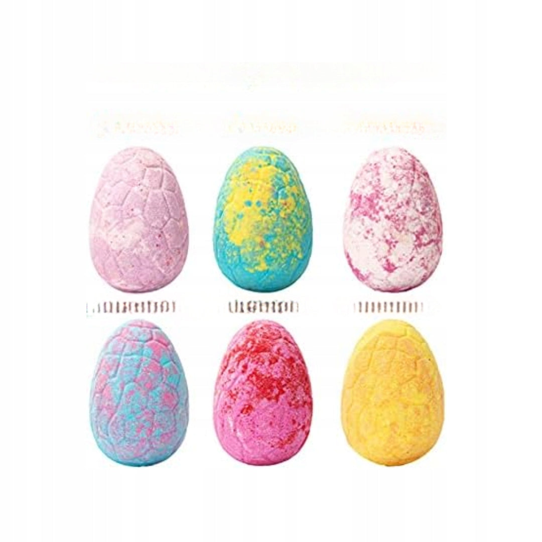 Sparkling bath bombs egg dinosaur 6pcs - surprise, gift Manufacturer code bomby