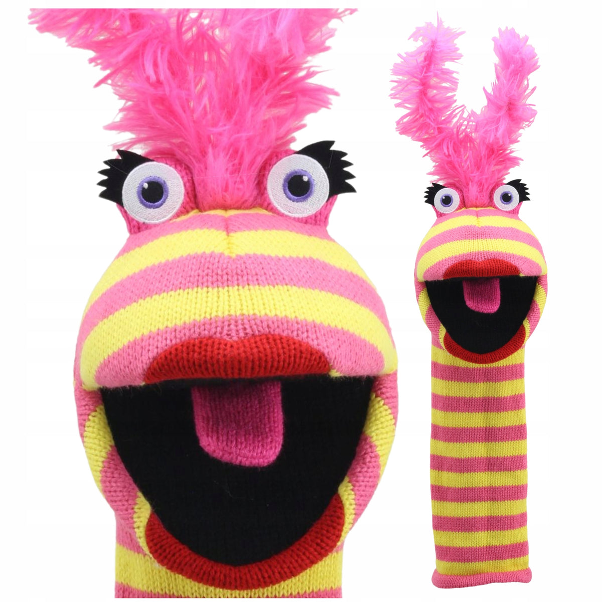 Speech therapy toy puppet for learning to speak and emotions moves the face SOX
