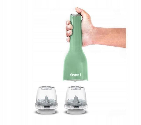 Spice Grinder FinaMill Green Packaging status original