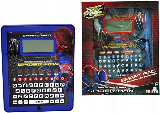 Spiderman Electronic Game Tablet Game Pad Manufacturer code 6150