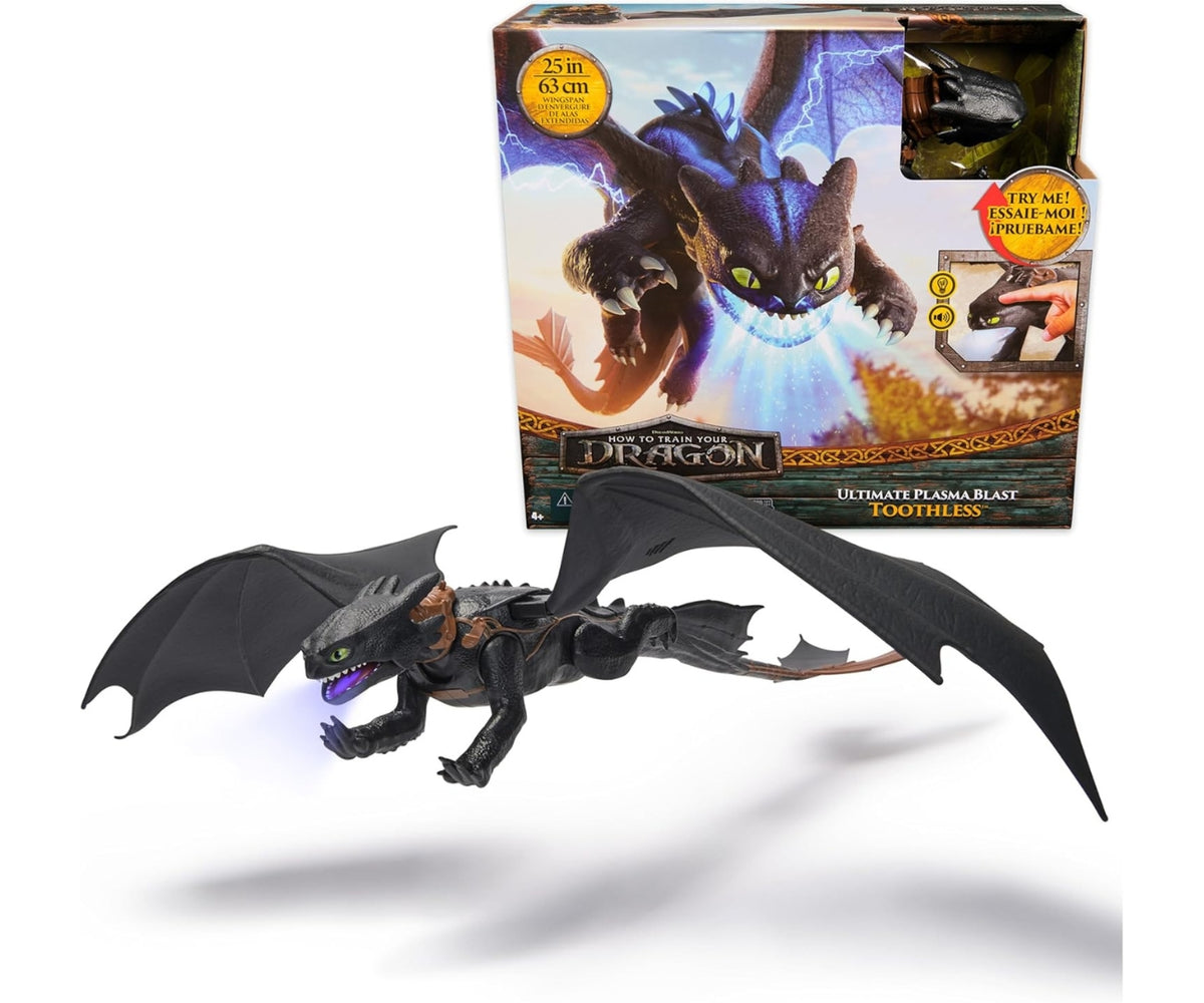 Spin Master 6072541 How to Train Your Dragon Figurine Toothless