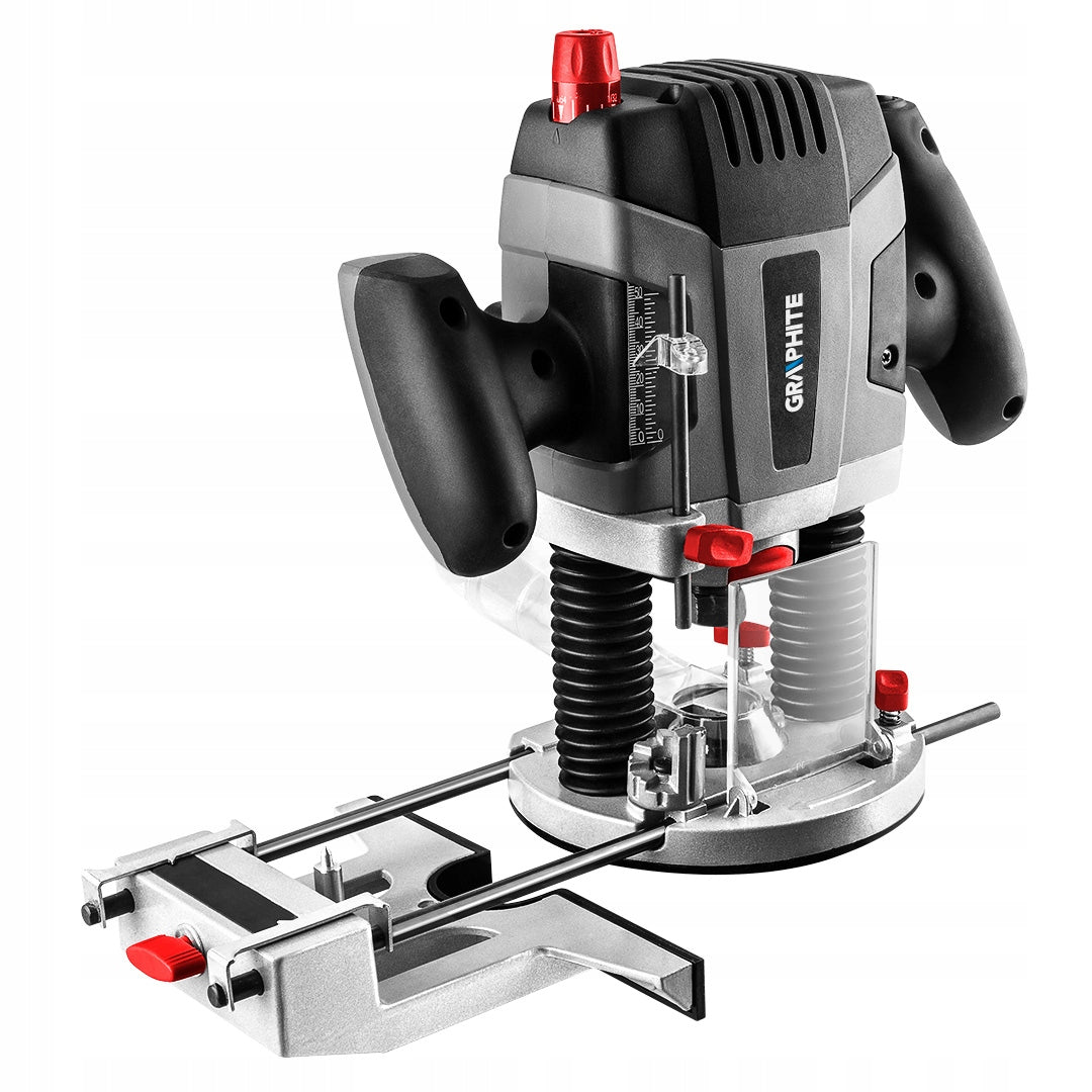Spindle milling machine 1300W + Cutters 12 pcs. SLEEVES 6-8-12mm GRAPHITE Series T 59G717