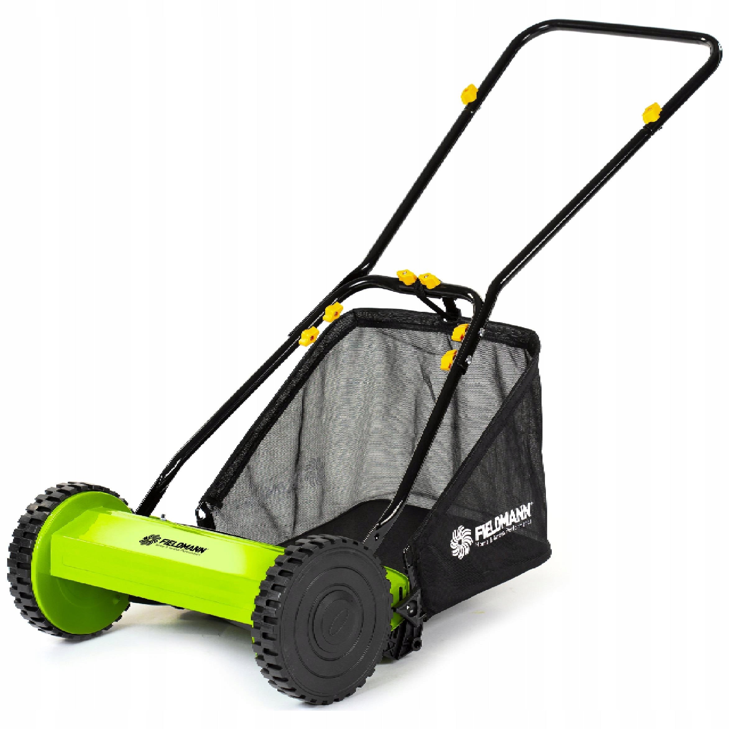 Spindle mower Fieldmann FZR1010 5 Blades Container 23L