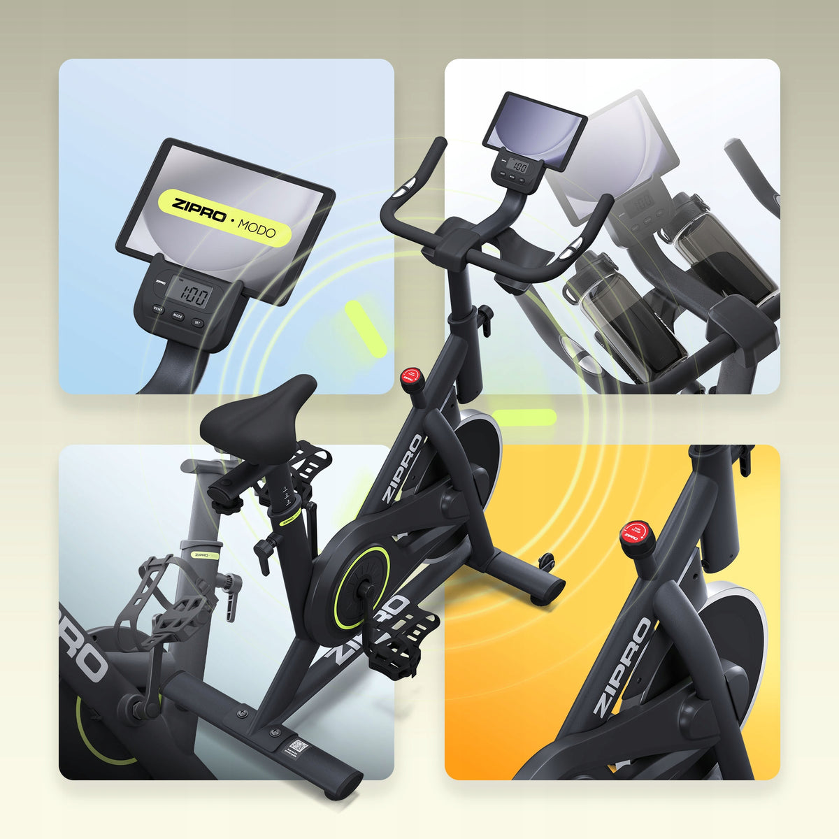 Spinning Bike Home Mechanical Bike Adjustable Zipro Manufacturer code 15248435