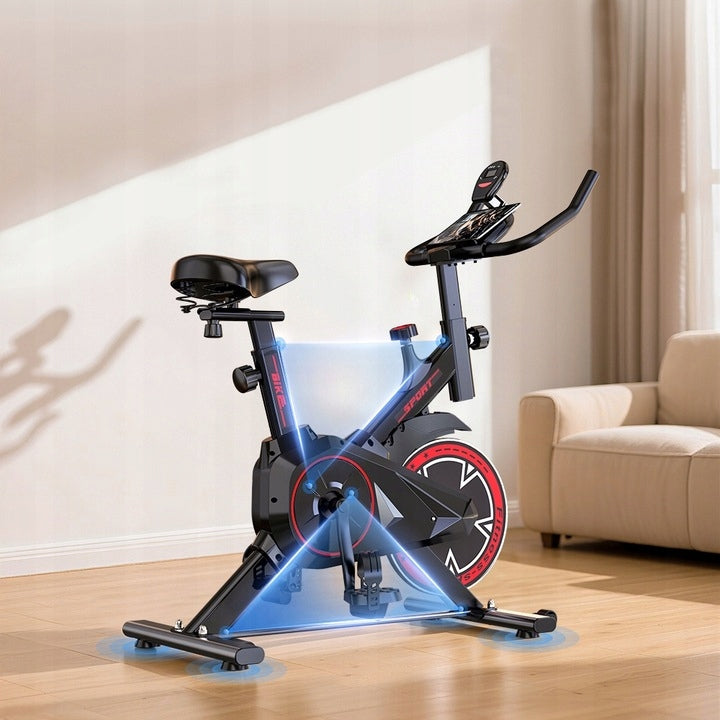 Spinning Bike QK101 iScooter 120 kg Cardio Home Adjustable Resistance Counter Brand iScooter
