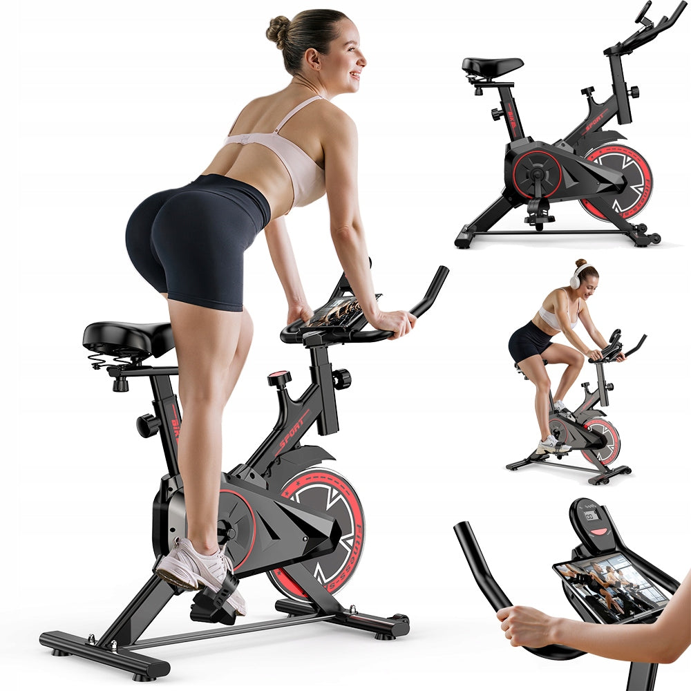 Spinning Training Bikes Stationary bike aldult lcd Speed distance calories