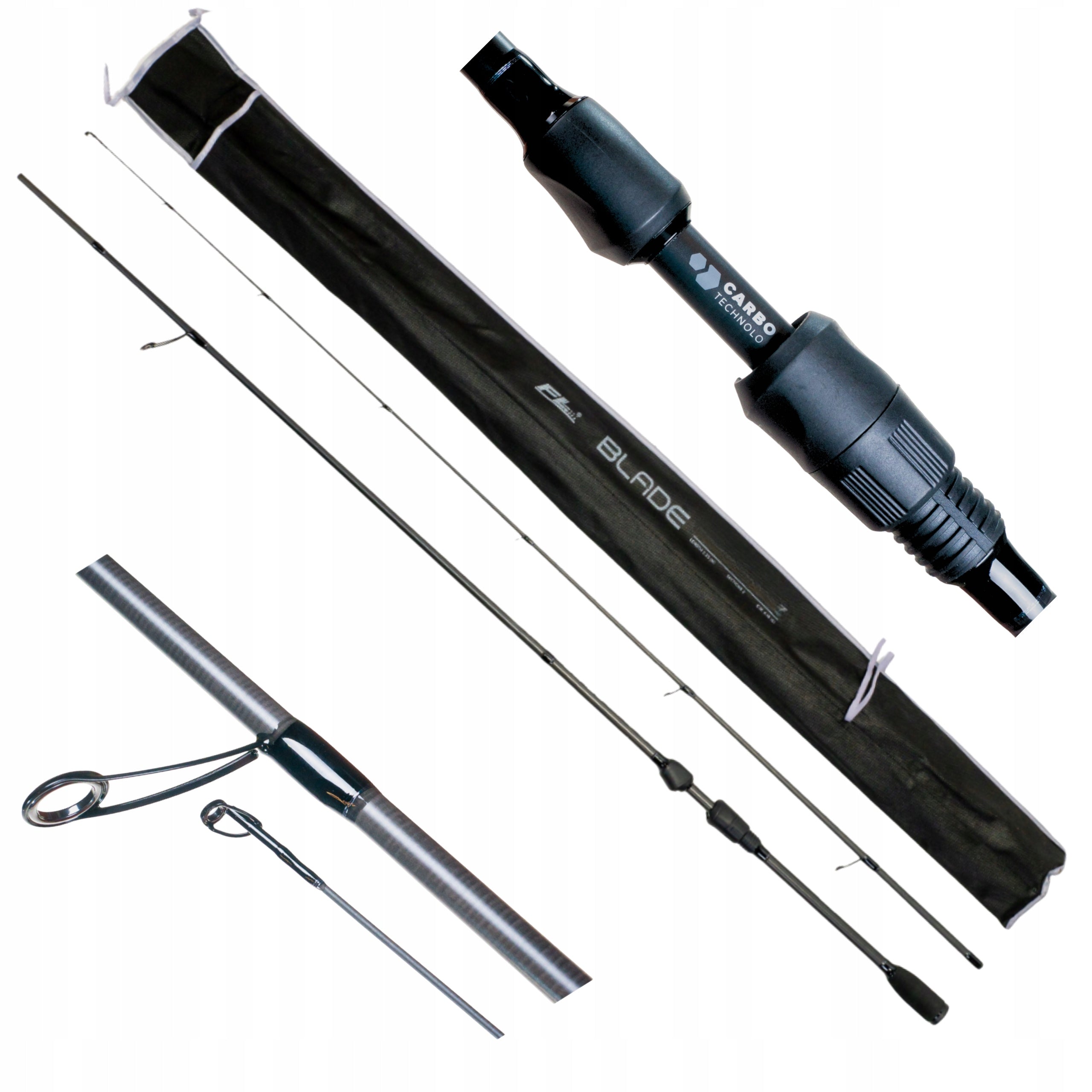 Spinning rod 235cm Blade Light Spin 2-11g for trout chub perch