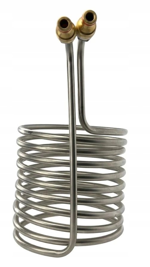 Spiral COOLER SMALL efficient FI18 10x1mm brass connectors for pool beer Manufacturer code CH-SPIR-PR-18/6