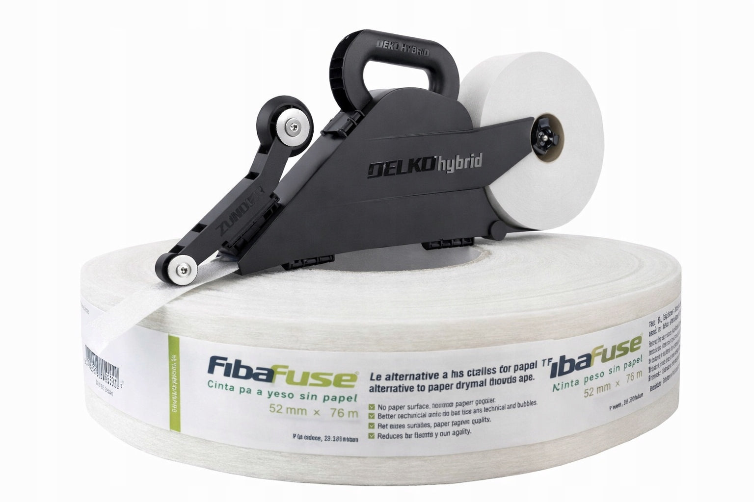 Spoiner DELKO Hybrid tape pasting device GK + FibaFuse 76mb Freebie