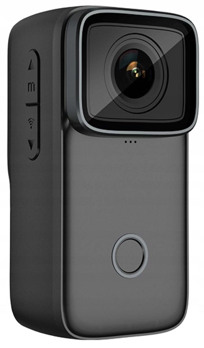 Sports Camera SJCAM C200 4K Black For running gym and fitness motorcycle bicycle triathlon travel swimming