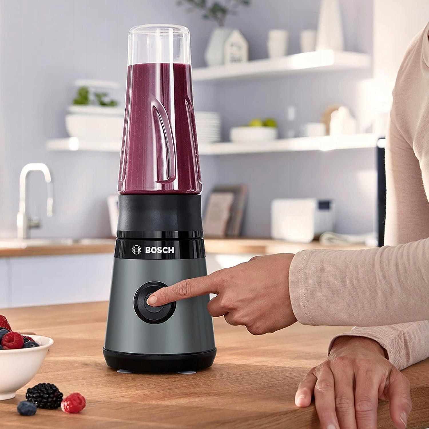 Sports blender Bosch MMB2111S 450 W silver Power rating 450 W