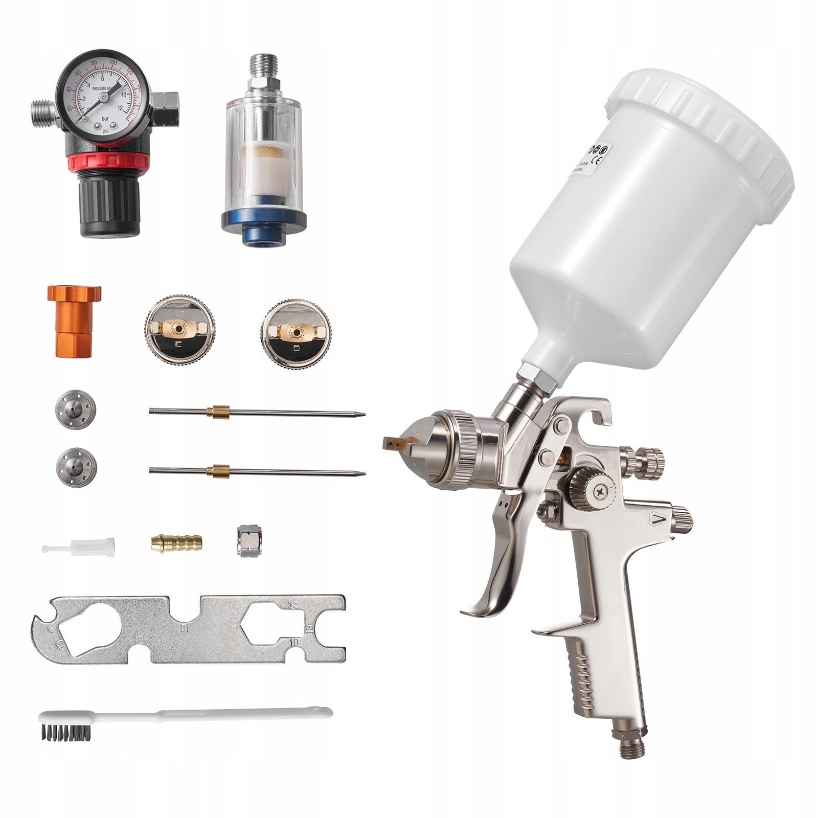 Spray Gun 0.6L 230-310ML/MIN 30 – 43PSI For Car Painting