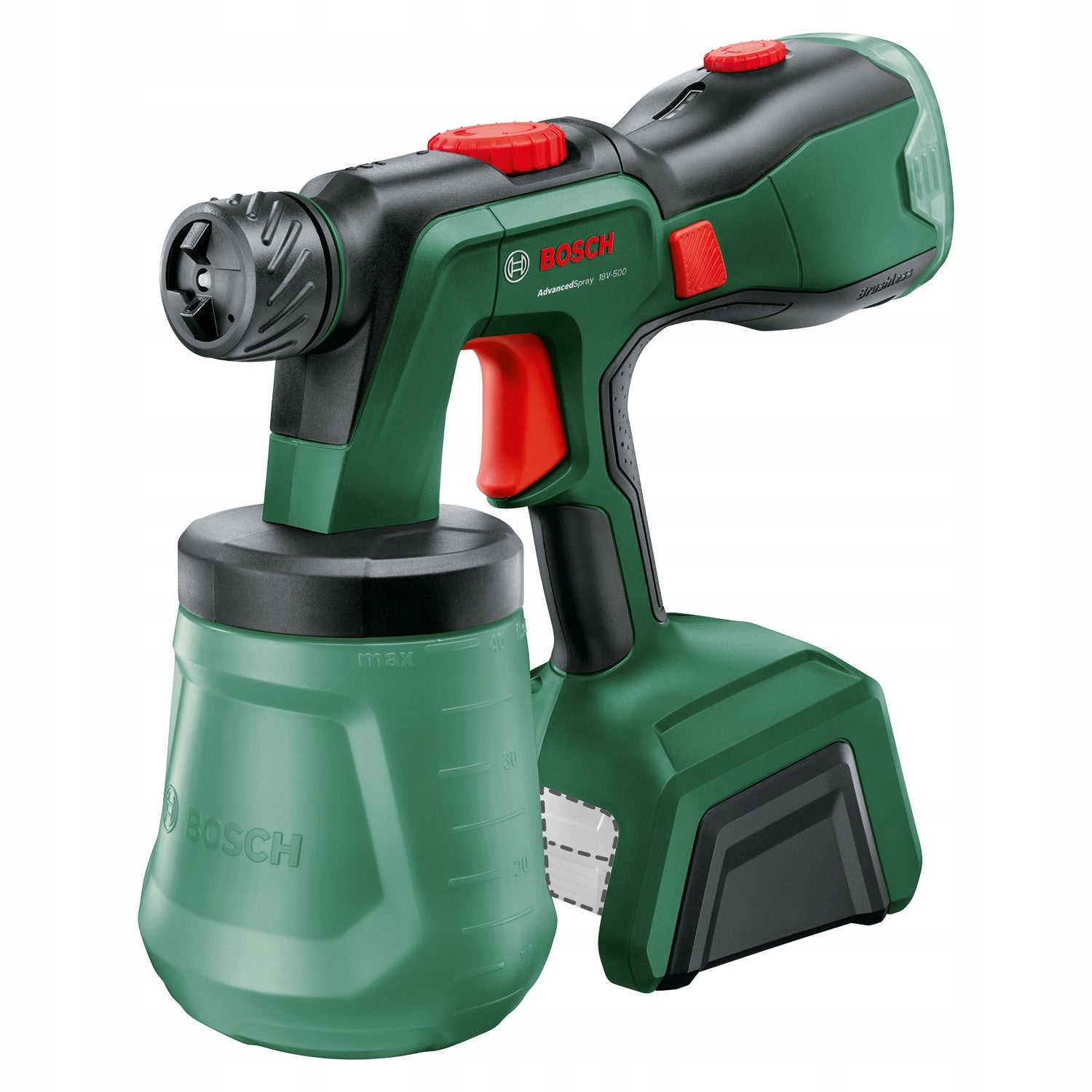 Spray gun AKU Body 1,20L AdvancedSpray 18V-500 BOSCH 0603208200 Packaging status original