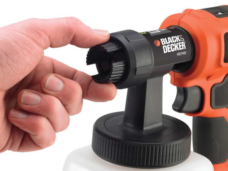 Spray gun Black&Decker HVLP400-QS 450W Brand Black+Decker