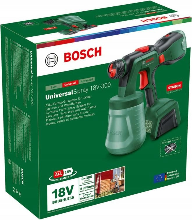 Spray gun Bosch UniversalSpray 18V-300 | 0 603 208 100 Brand Bosch
