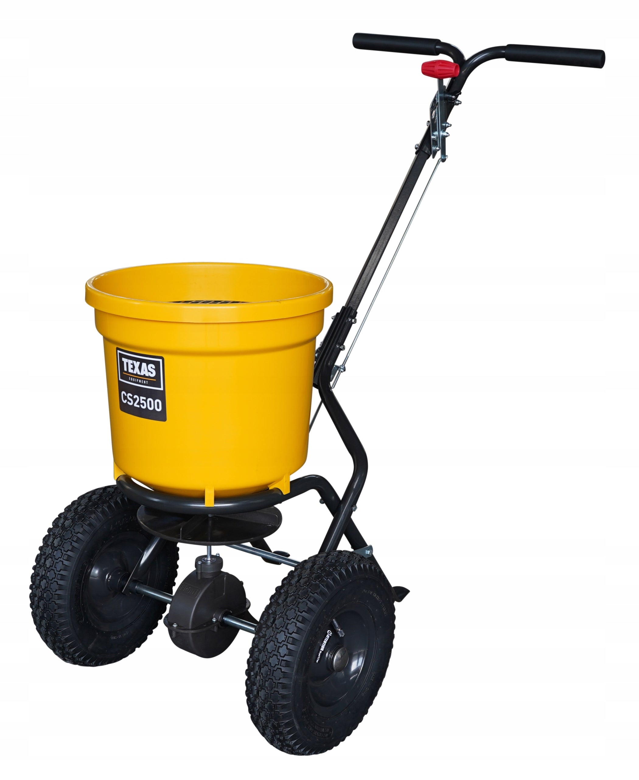 Spreader Grass Salt Fertilizer Granule Texas CS2500 25L Spreader Sowing width 200 cm