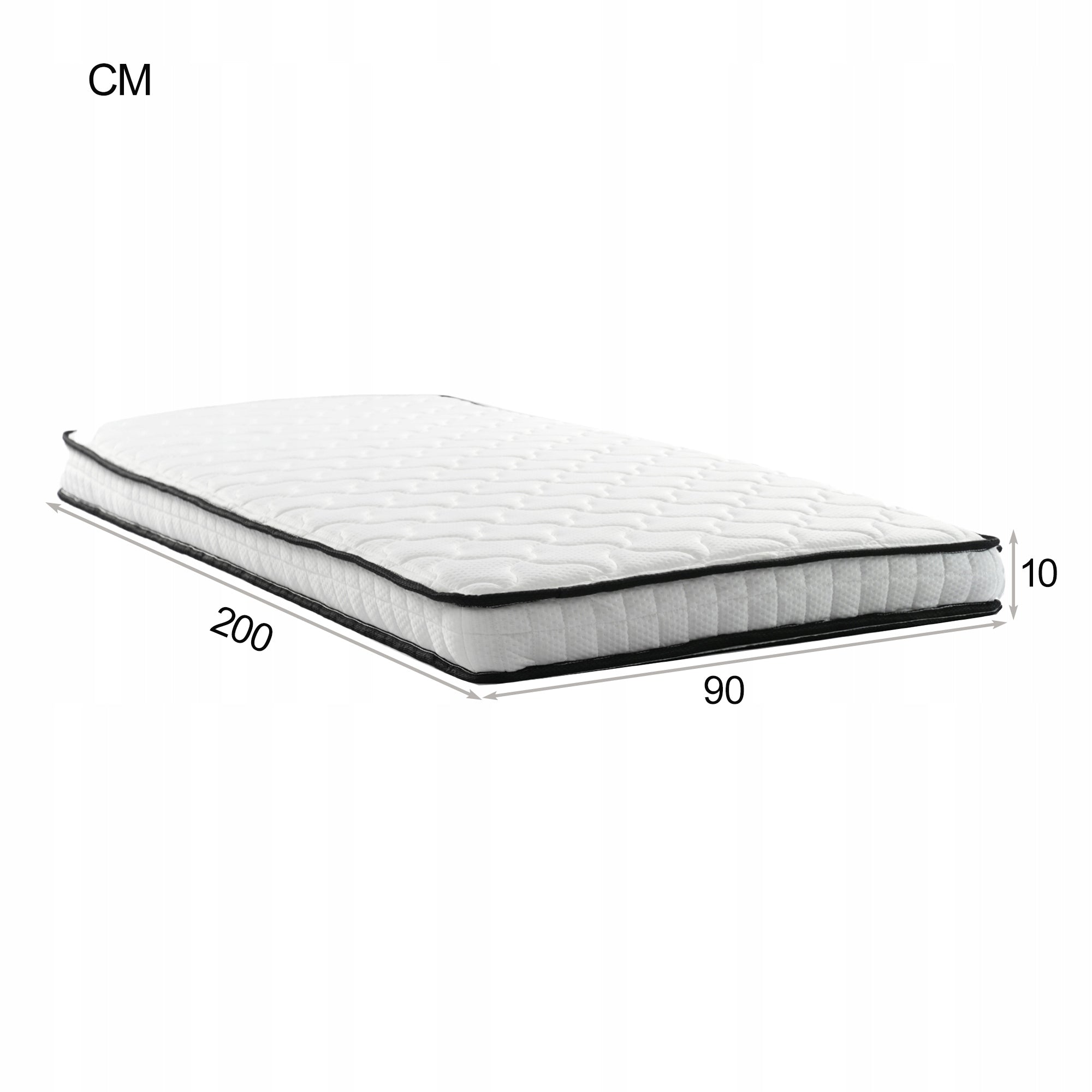Spring mattress Mattress for sofa bed H3 90x200cm height 10cm Packaging status original