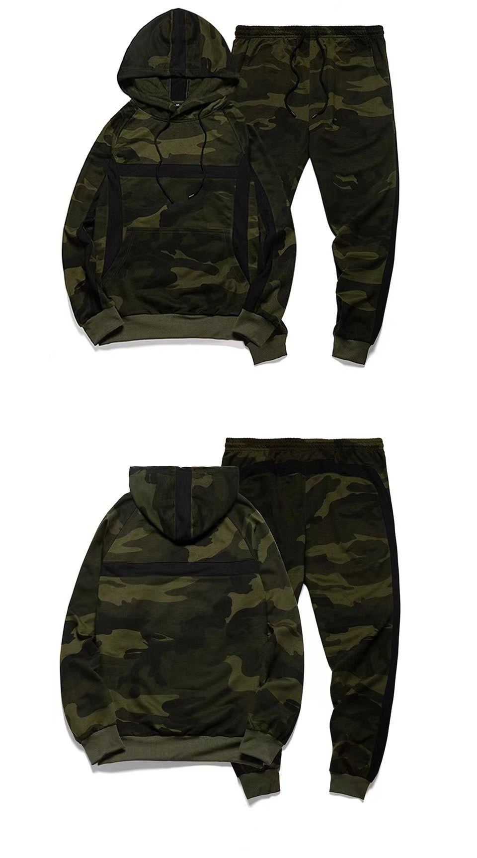 Spring-summer camo S tracksuit set Color multicolor