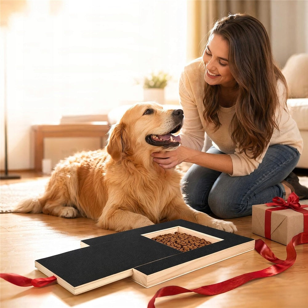 Square Dog Scratcher with Treat Container, Dog Claw File Manufacturer code Kwadratowy drapak dla psów