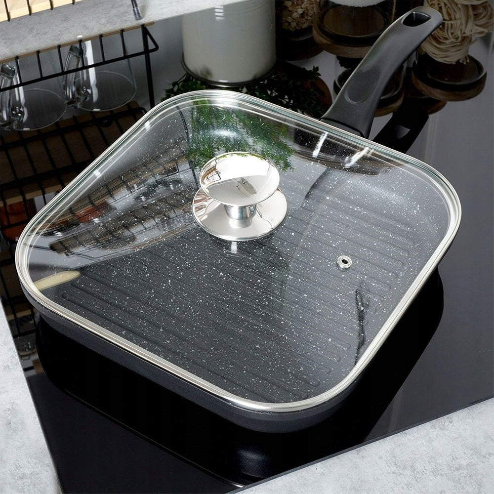 Square glass lid with handle for pot pan 26x26 cm Manufacturer code 5904316432751