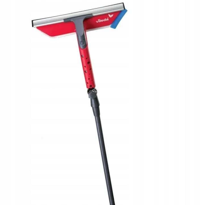Squeegee with telescopic pole window washer Vileda 2in1 WindowCleaner Brand Vileda