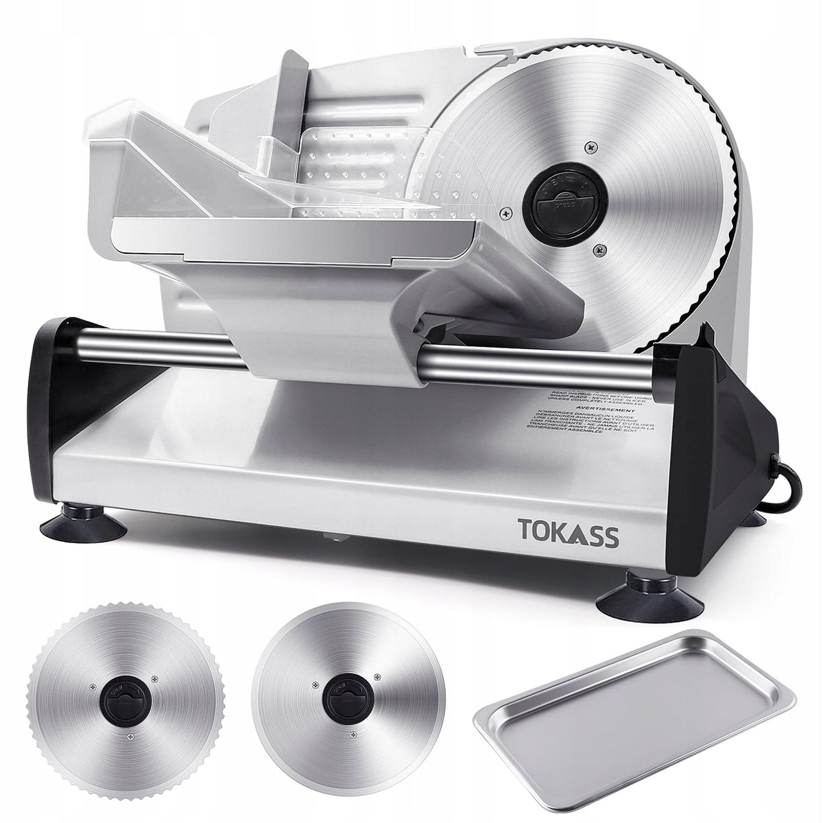Stainless Steel Electric Universal Slicer 200W