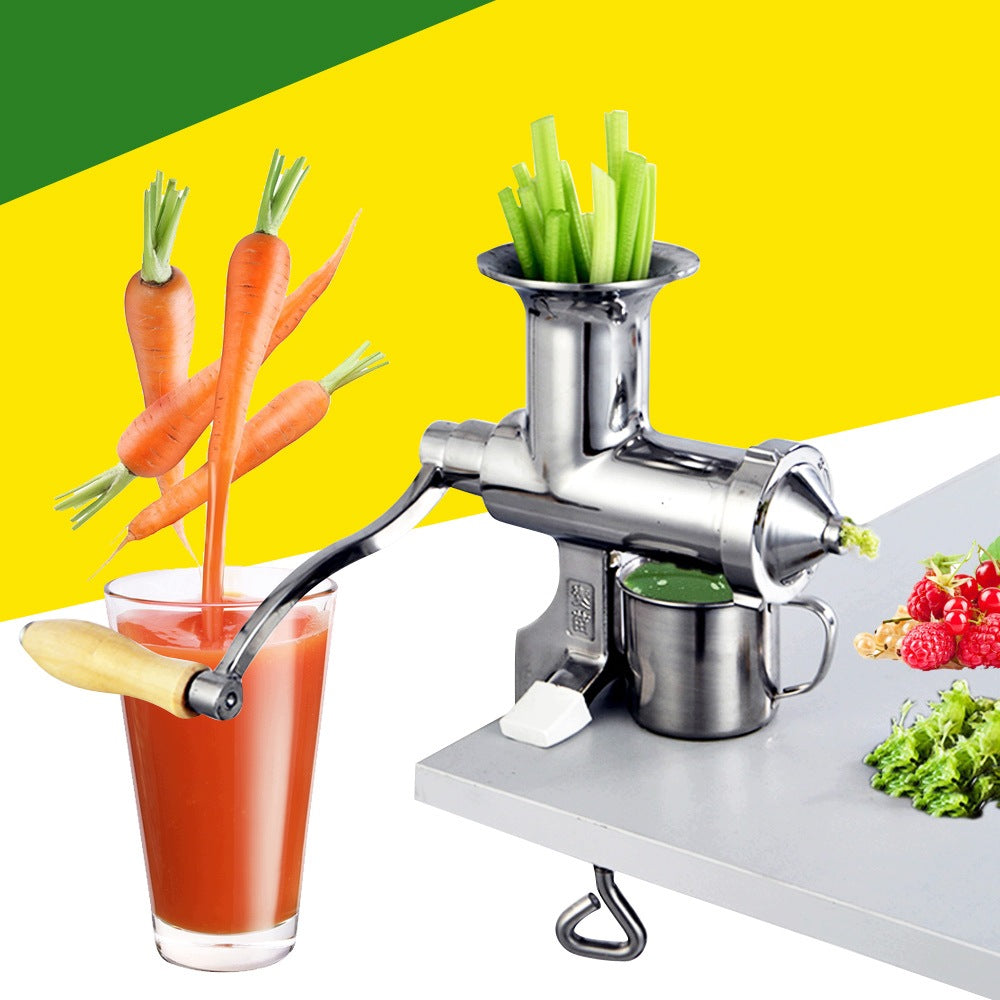 Stainless Steel Manual Juicer Tool Fruit Vegetable Hand Squeezer Extractor Manufacturer code 743169235011