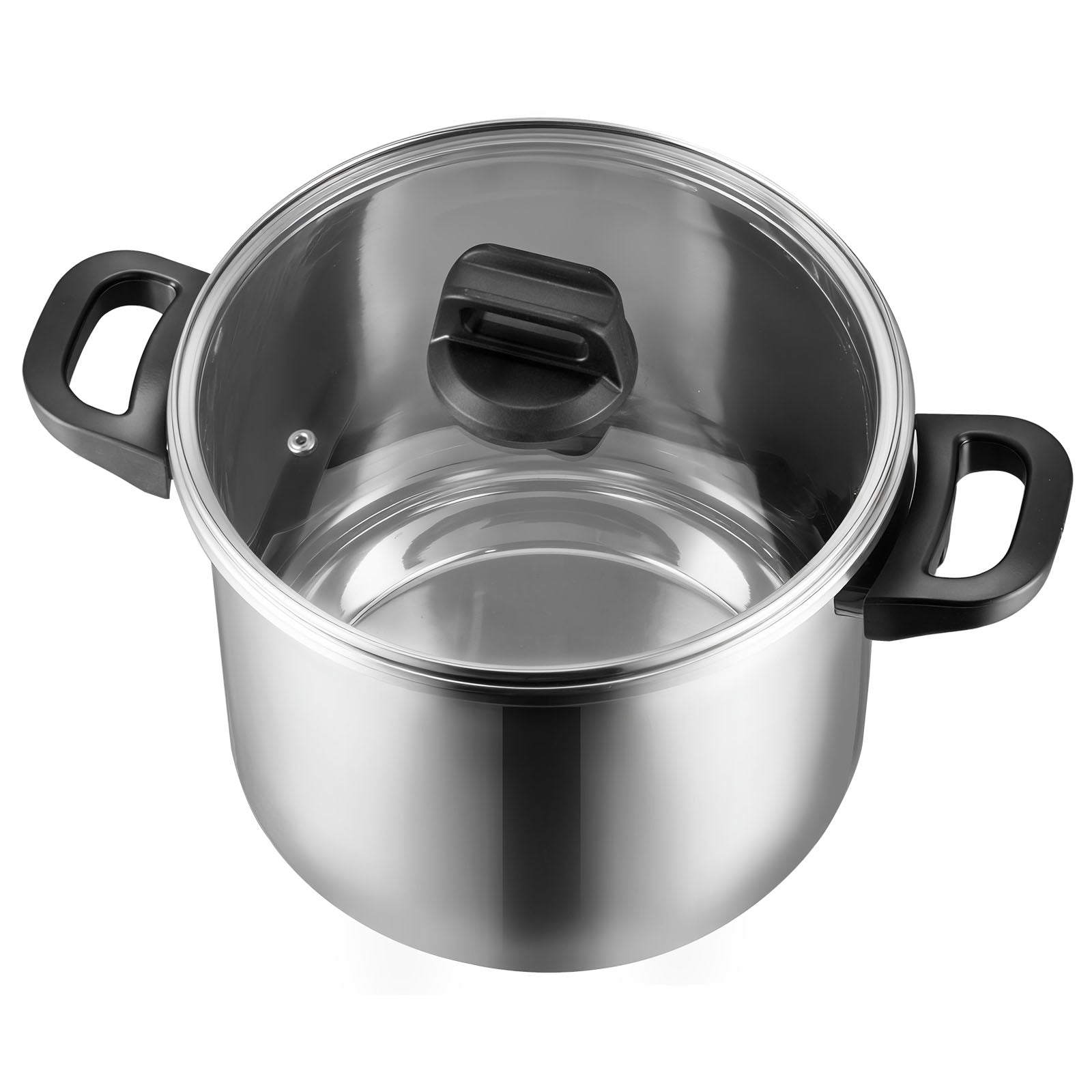 Stainless Steel Pressure Cooker 11L 3 Pressure Levels With Steam Cartridge Brand SucceBuy