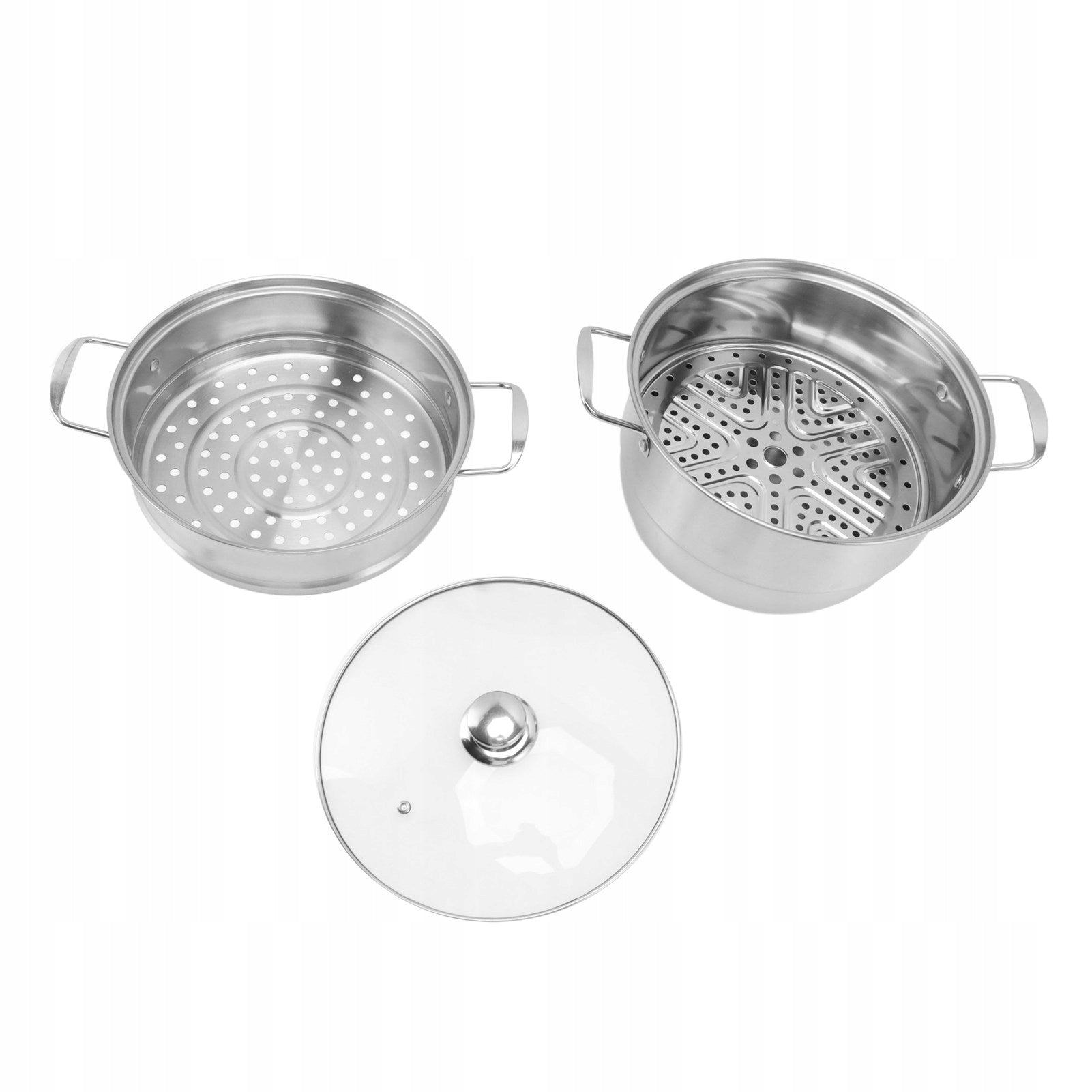 Stainless Steel Steam Pot Universal, Concentrated E8 Dominant color multicolor