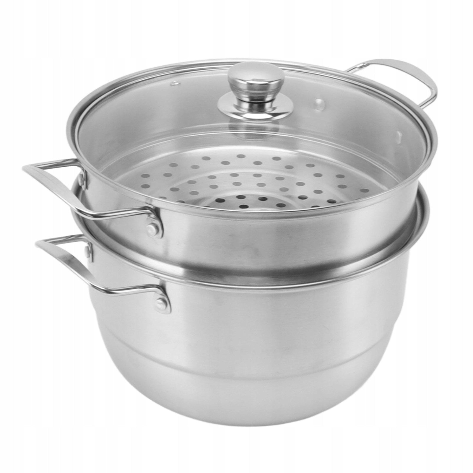 Stainless Steel Steaming Pot Universal, S9 Dominant color multicolor