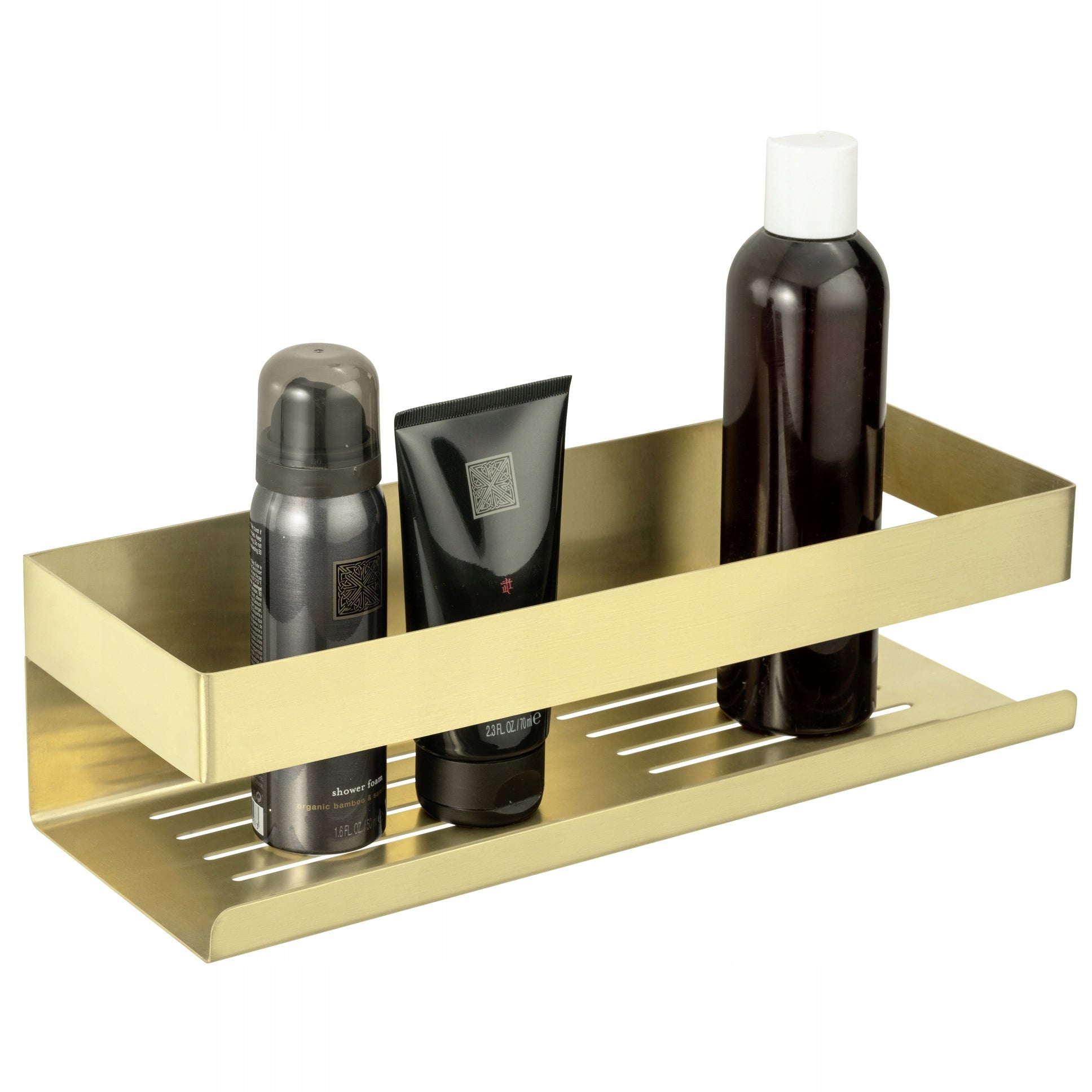 Stainless Steel Wall Shelf 10 5 X 30 X 8 CM For Bathroom Gold Manufacturer code 25670100