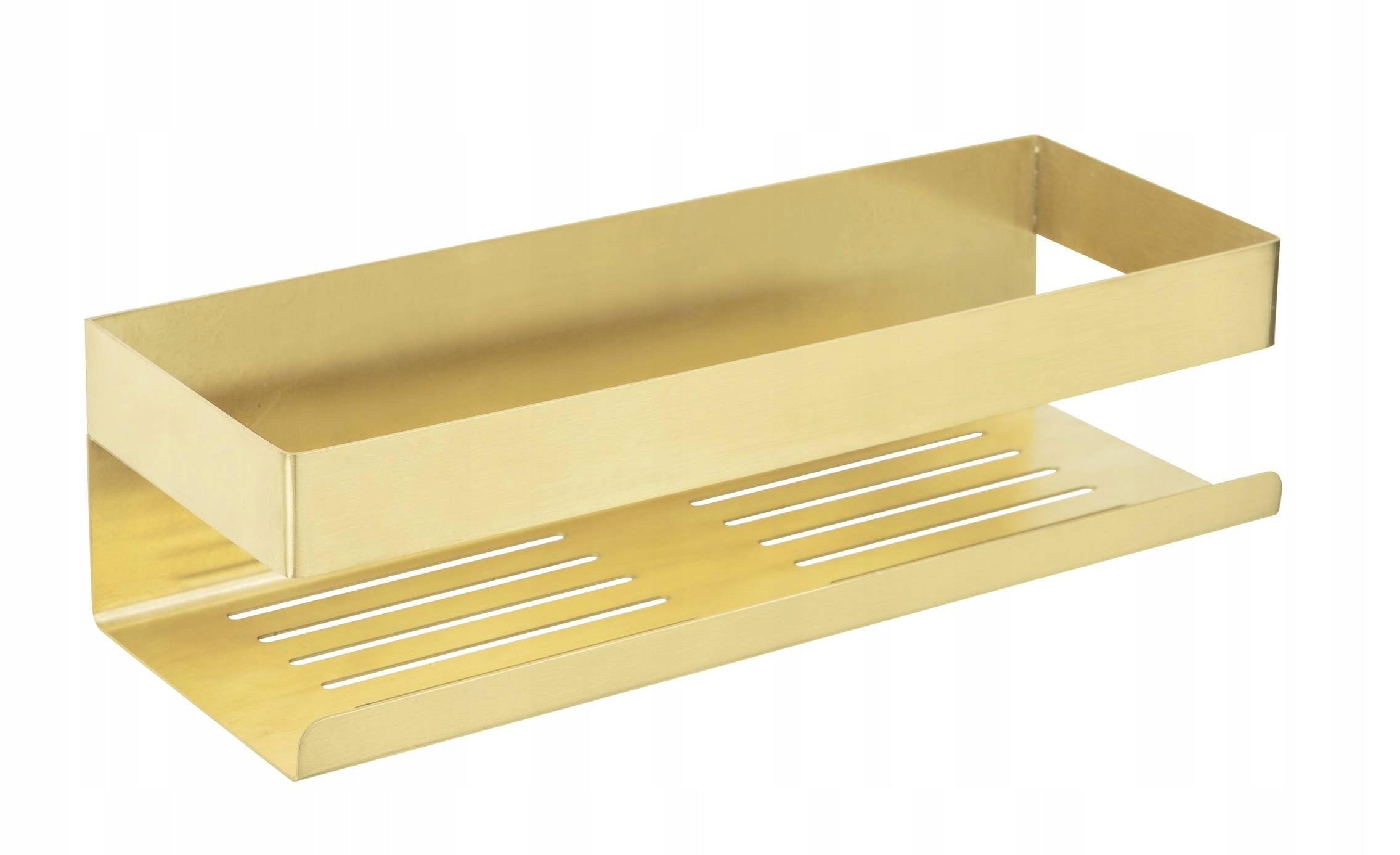 Stainless Steel Wall Shelf 10 5 X 30 X 8 CM For Bathroom Gold