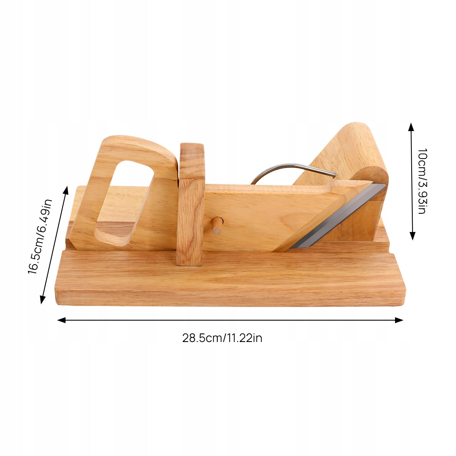 Stainless Steel Wood Slicer Tool Manual Vegetable Meat FruitSausage Slicer EAN (GTIN) 756383482338