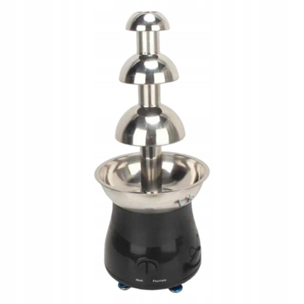 Stainless Steel tier Chocolate Fountain Machine Sauce Heater, Fun Fondue