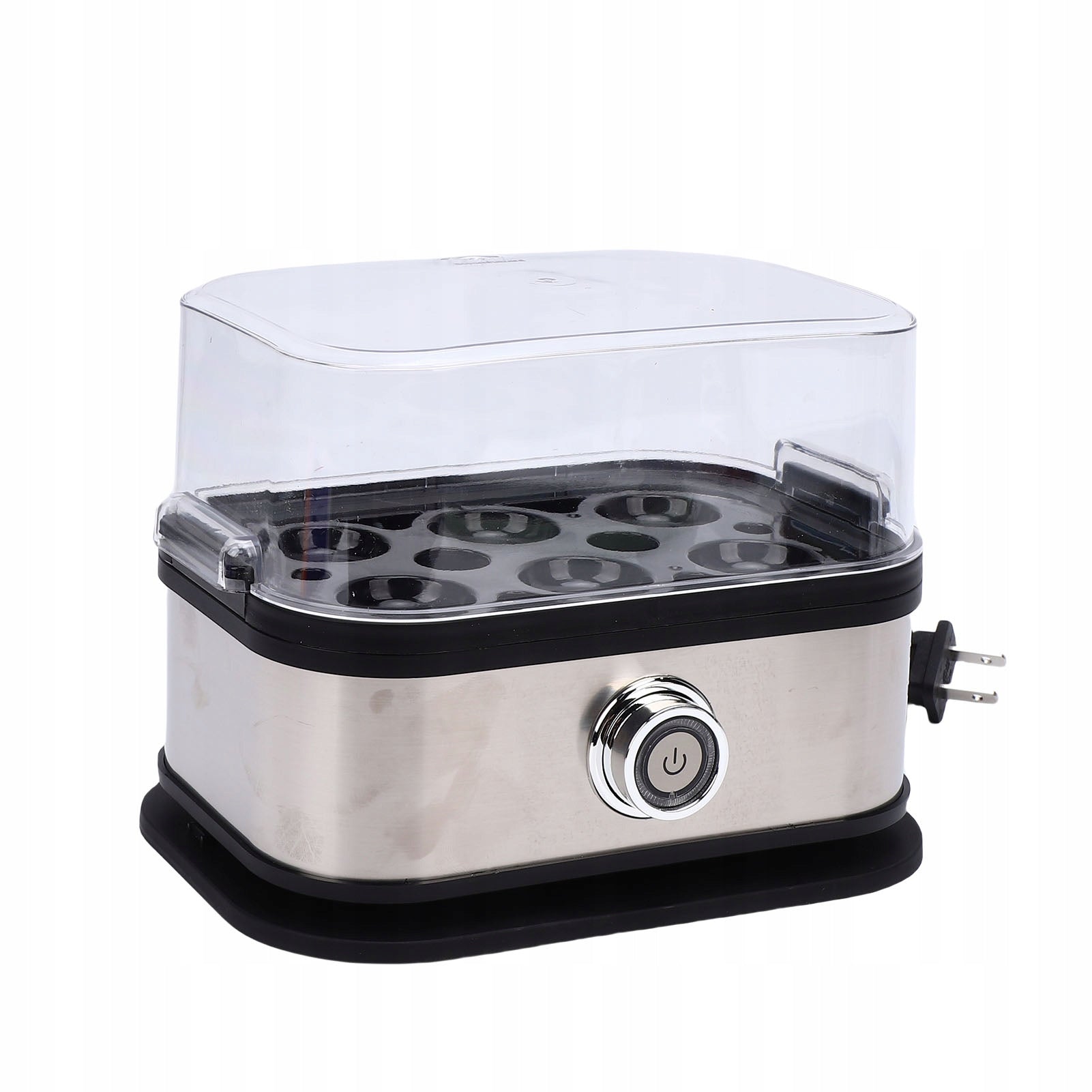 Stainless steel egg cooker. Capacity 6 eggs. BM Brand no brand