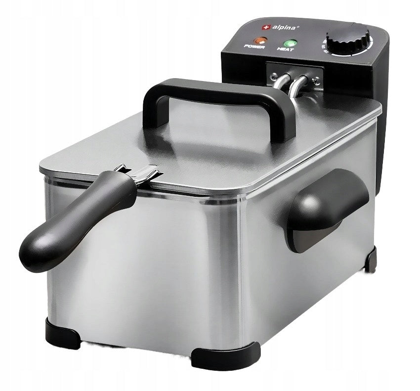 Stainless steel fryer 3 l 2000W ALPINA