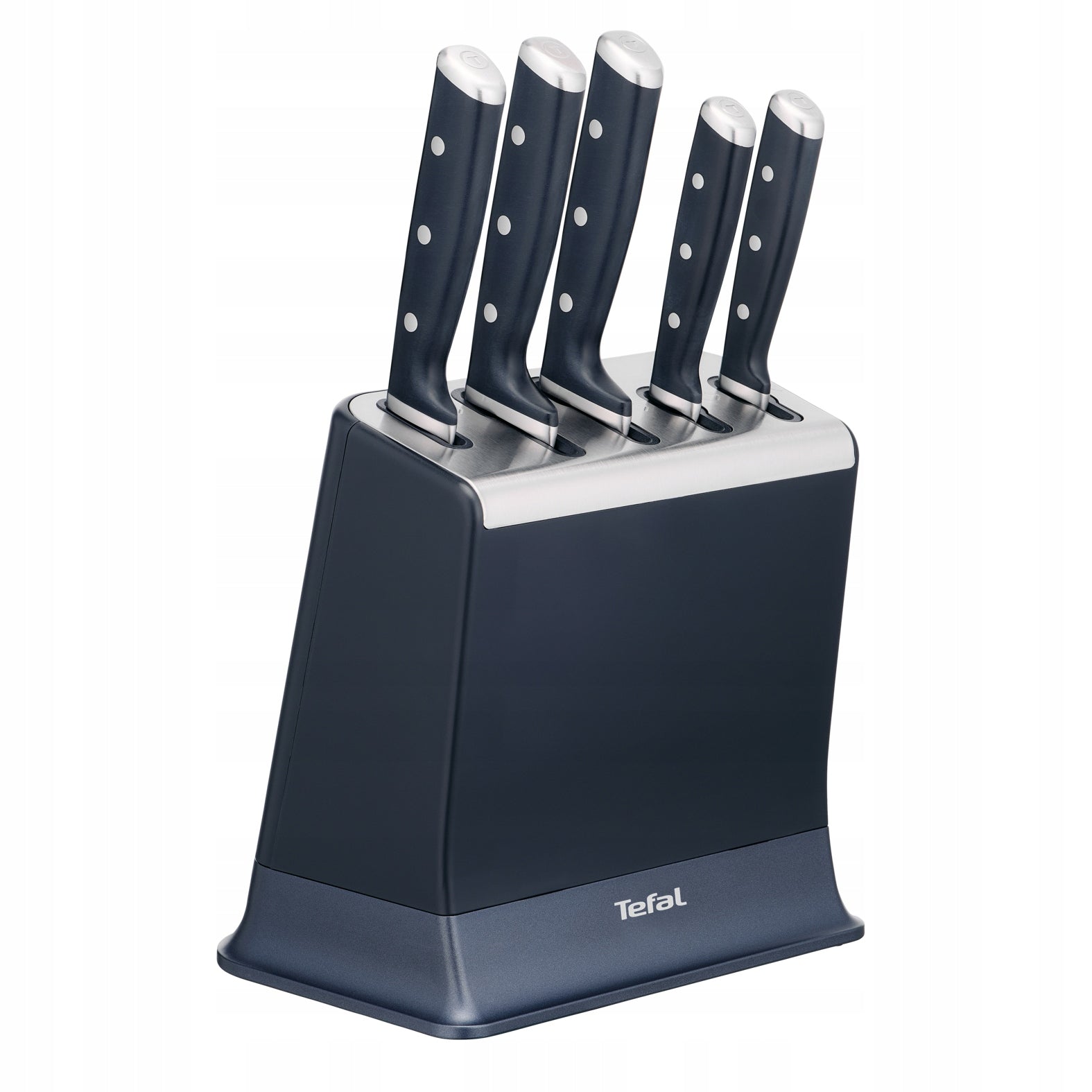 Stainless steel knives TEFAL EverSharp Pro block sharpener 6 el.