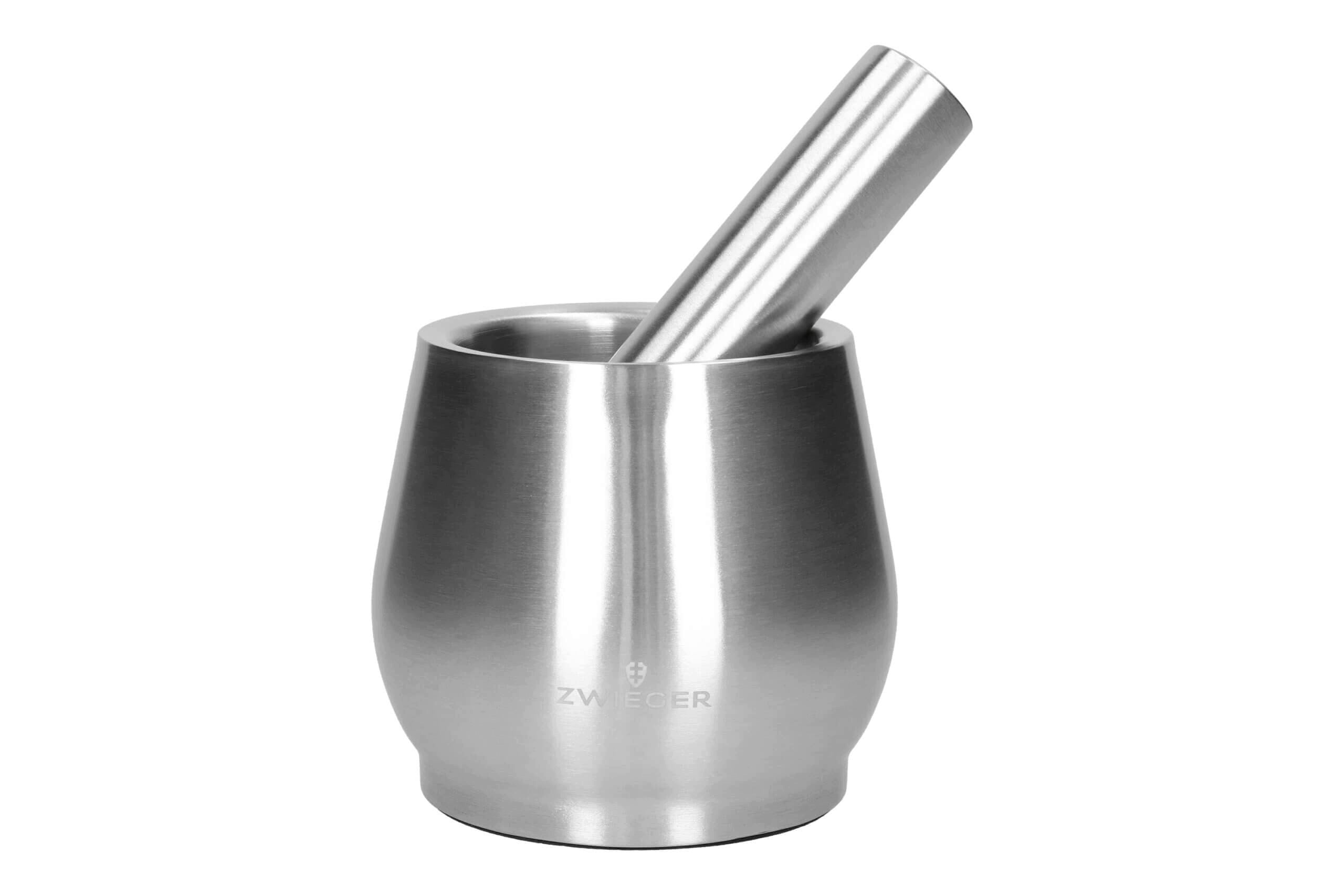 Stainless steel mortar Klassiker PRO Zwieger Packaging status original