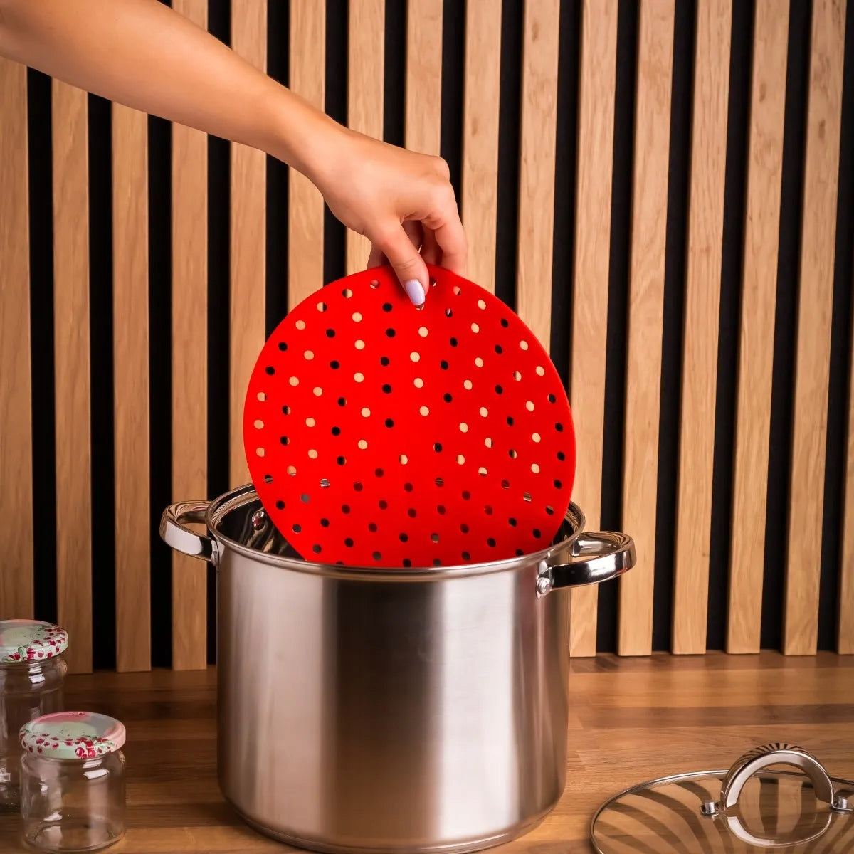 Stainless steel pot + cooking mat Altom Design Fabio 11,5 l Packaging status original