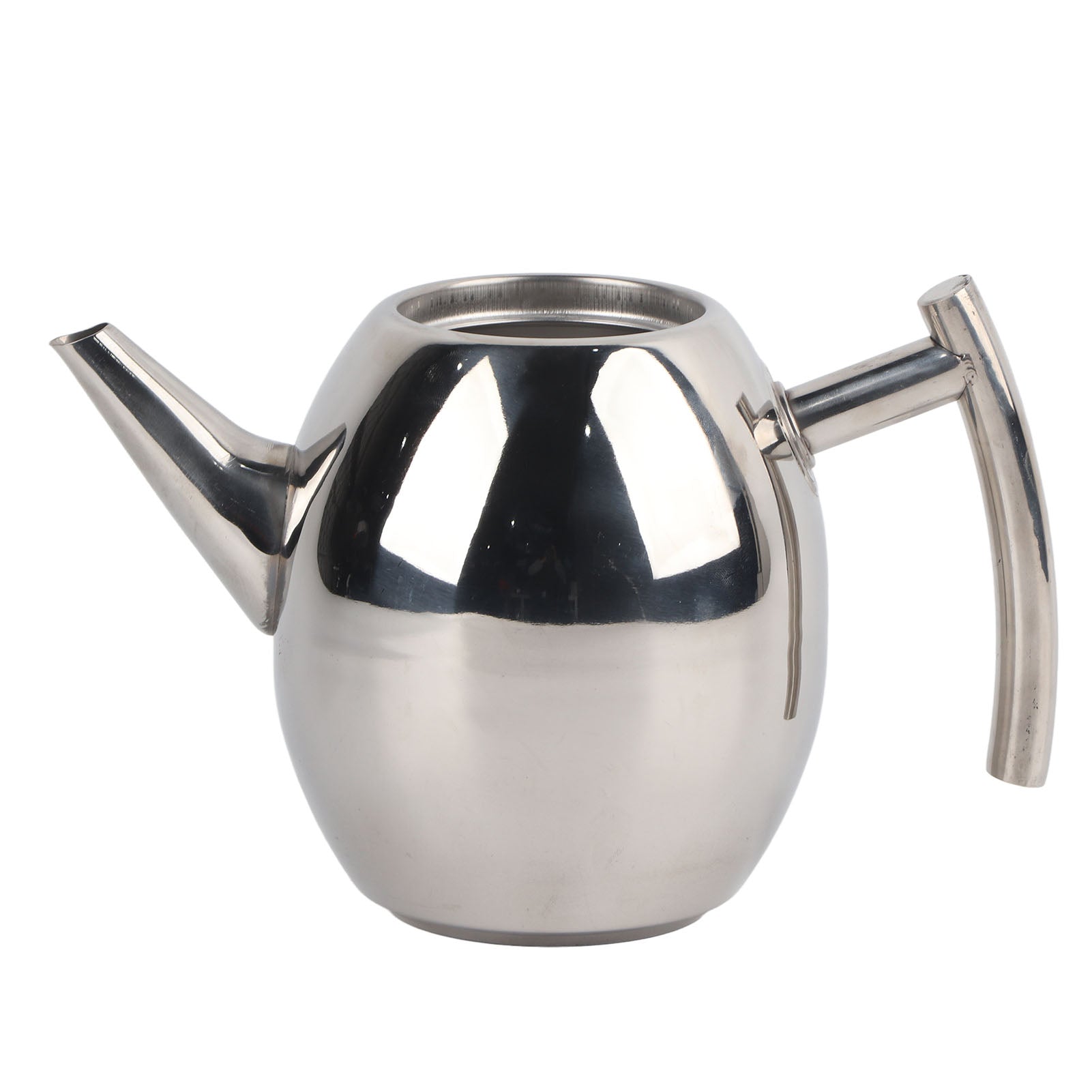 Stainless steel tea pot with infuser and filter (1000 ml)