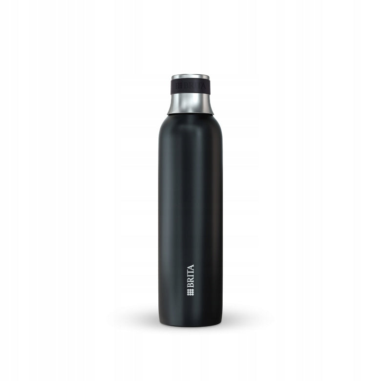 Stainless steel thermal bottle BRITA sodaTRIO 0,65l black EAN (GTIN) 4006387118488