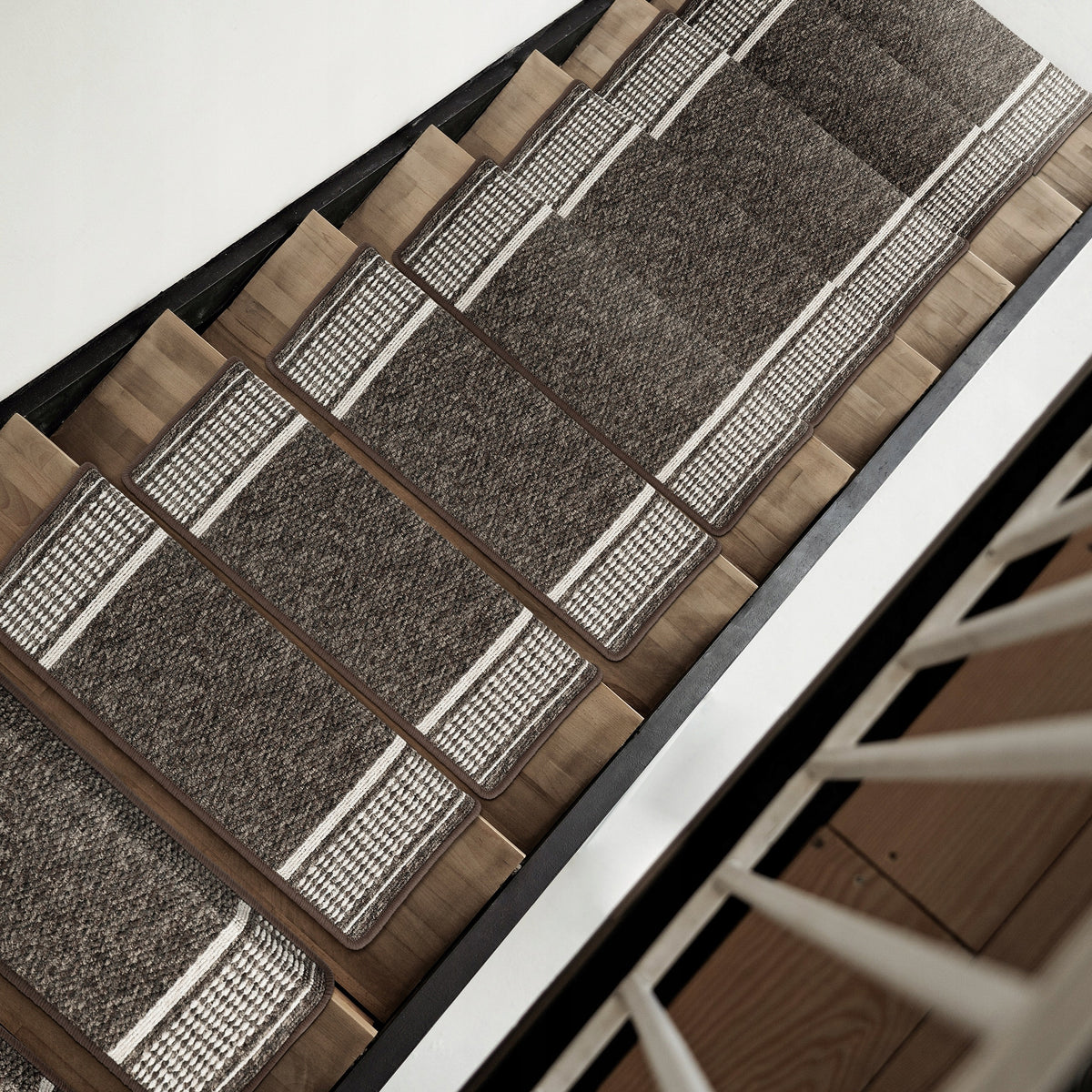 Stair Cover 28x67cm Stair Non-Slip Trep For Home Brown Packaging status original