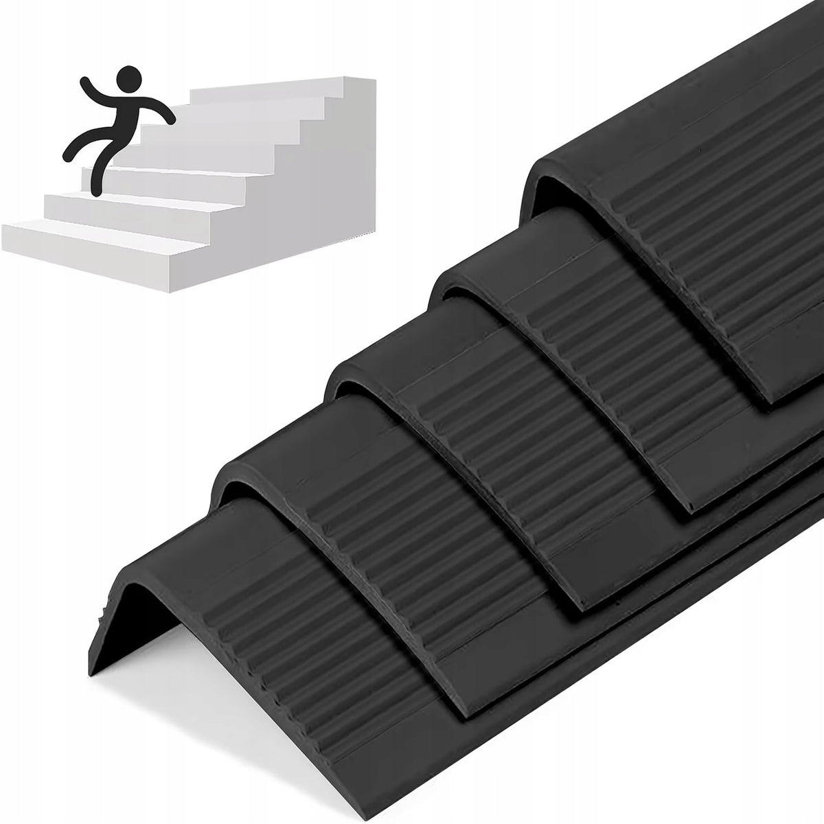 Stair Edge Protection Non-Slip Self Adhesive Tape, Tape Improves Type universal pads