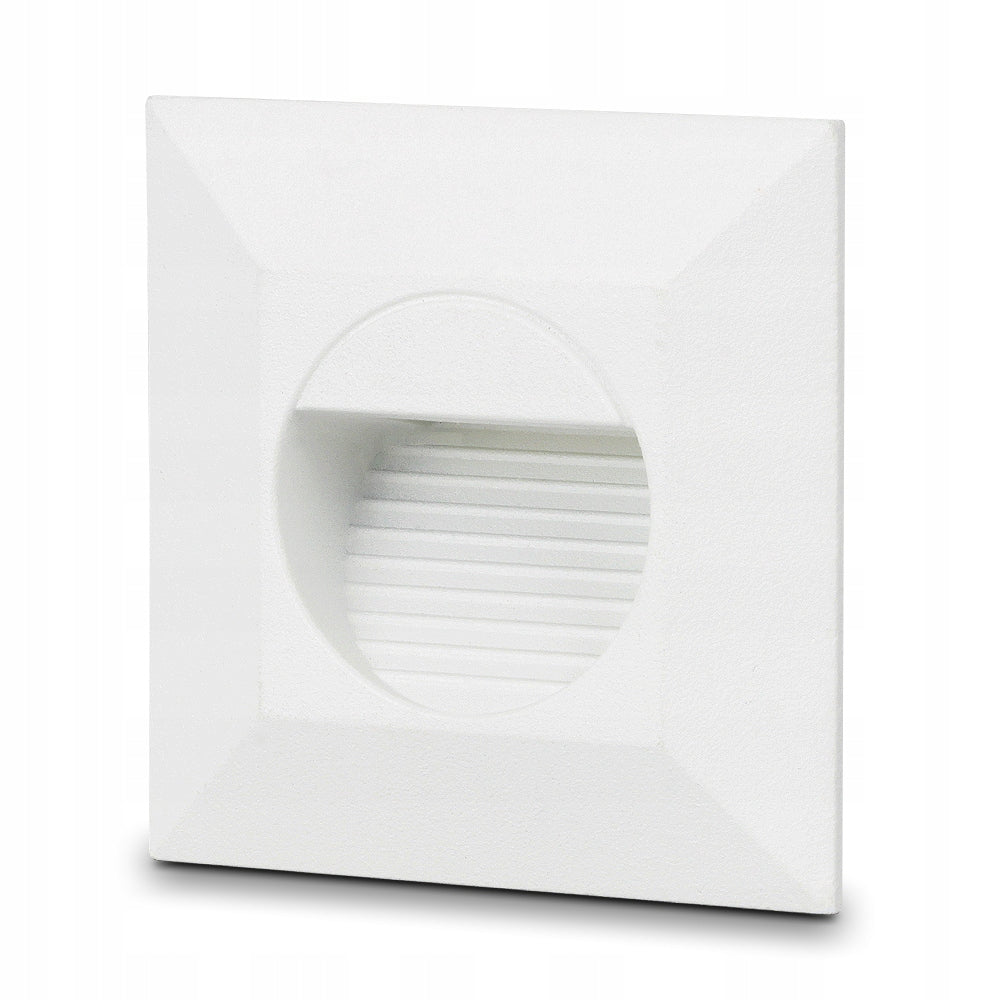 Stair lighting outlet luminaire LED stair light 230V IP54 2W WHITE