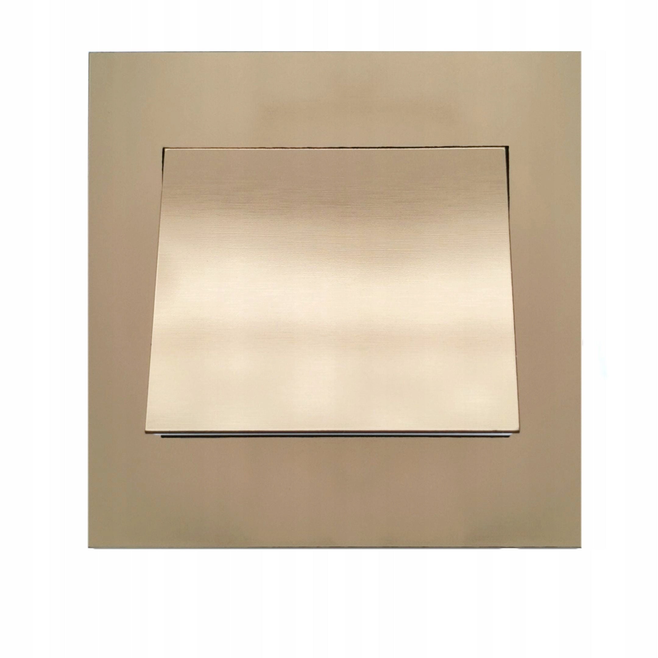 Staircase LED stair lighting 230V Q6 GOLD / BRASS Manufacturer code 5900168321274