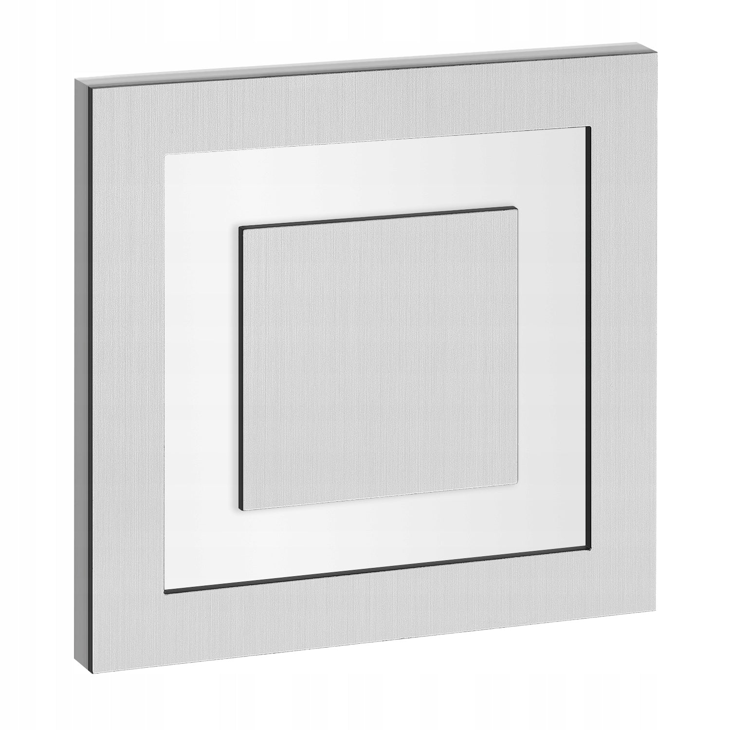 Staircase light LED luminaire 230V can fi60 Silver Cold 6000K LEDROOM