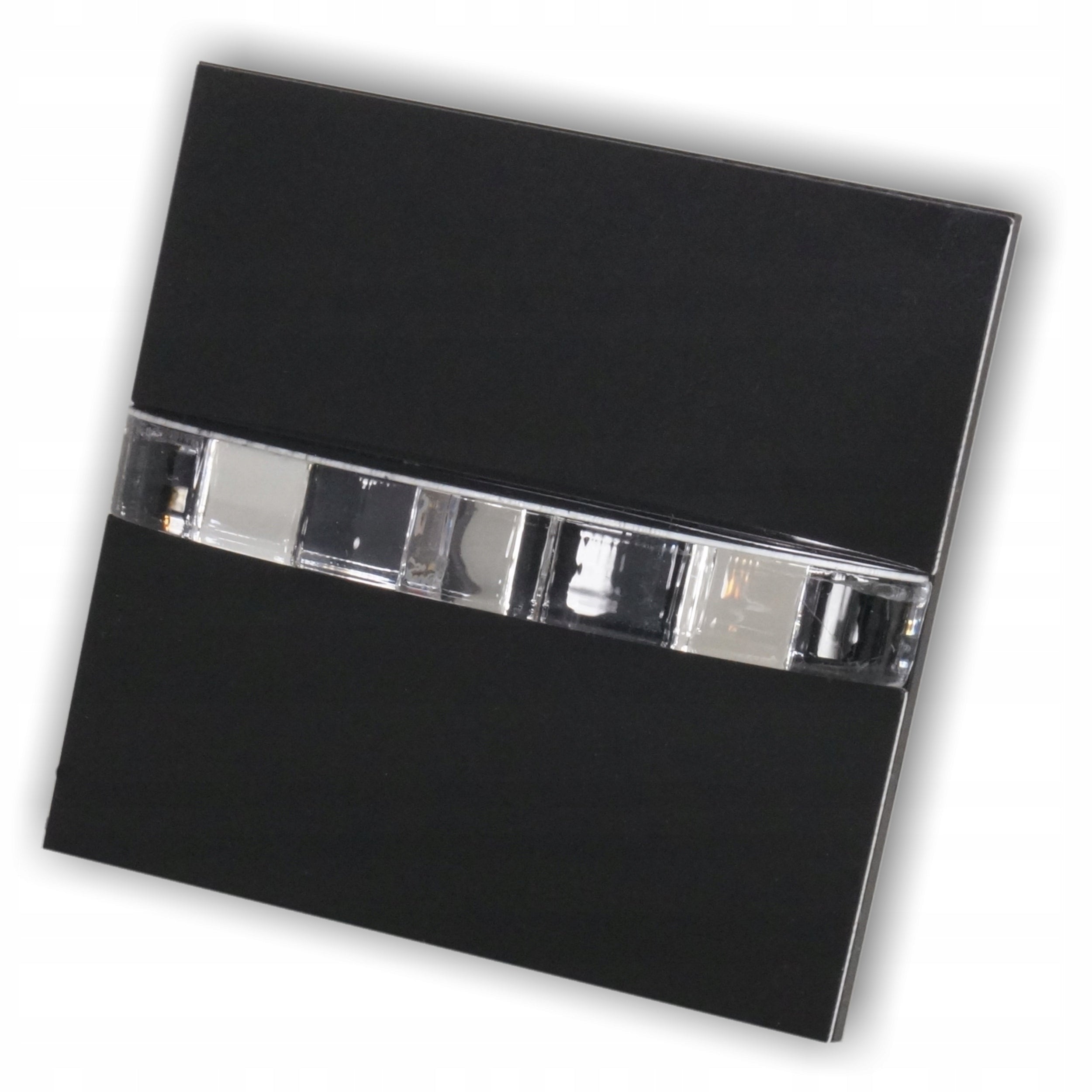 Staircase lighting LED staircase light 230V Q8 BLACK