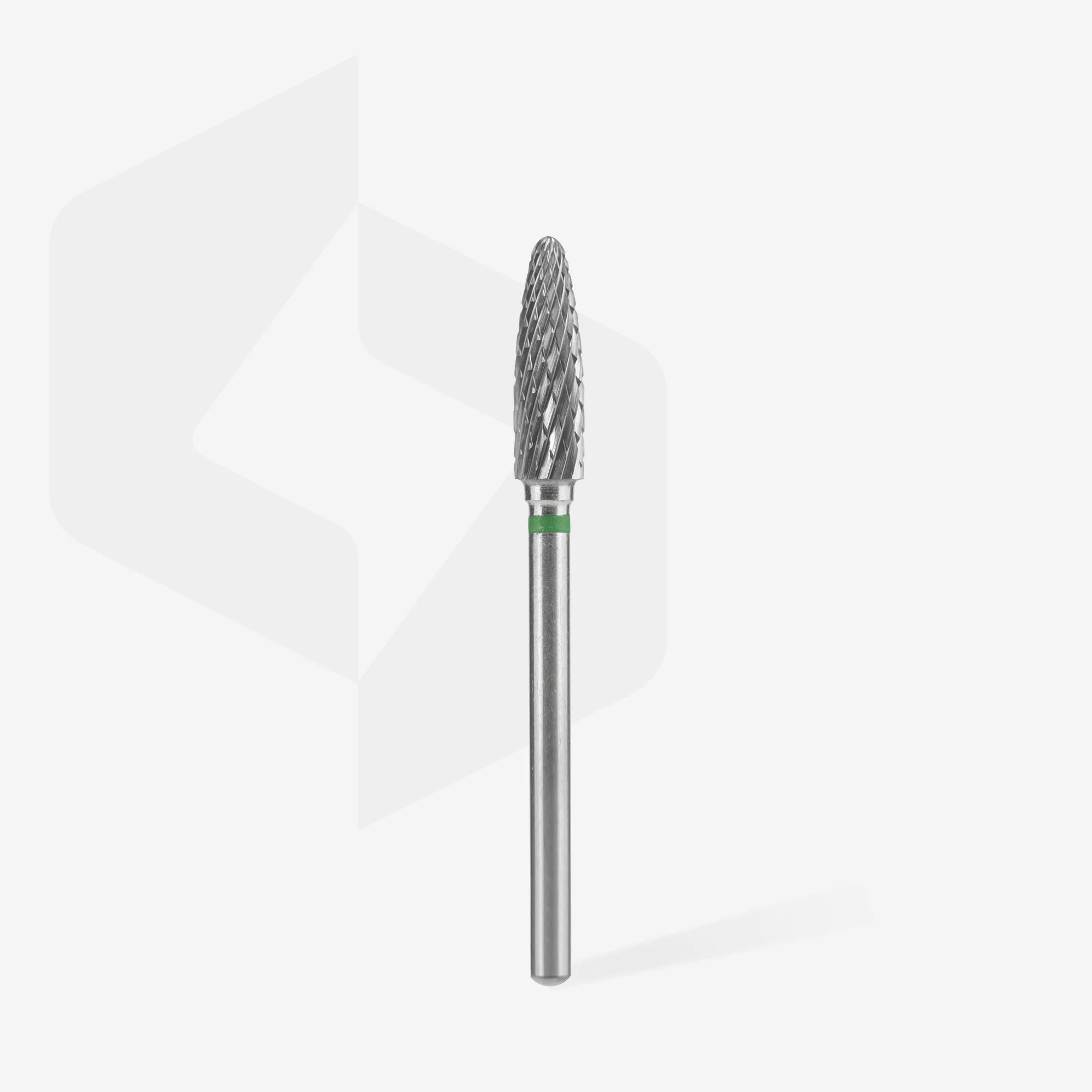 Staleks Sintered Corn Carbide Cutter Cone Round Green 4/14 mm Color green