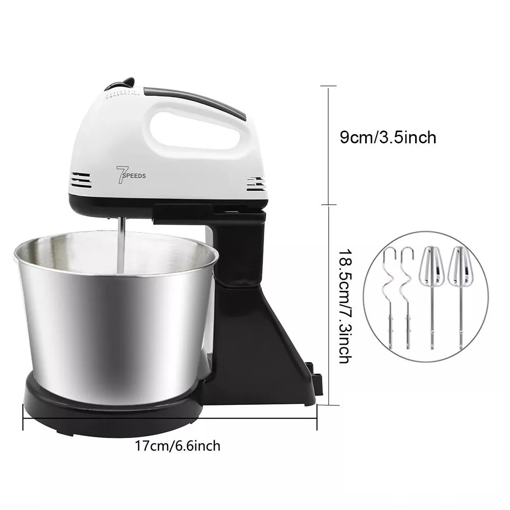 Stand Mixer, Electric Stand Mixer, 7-Speed Kitchen Mixer Brand no brand